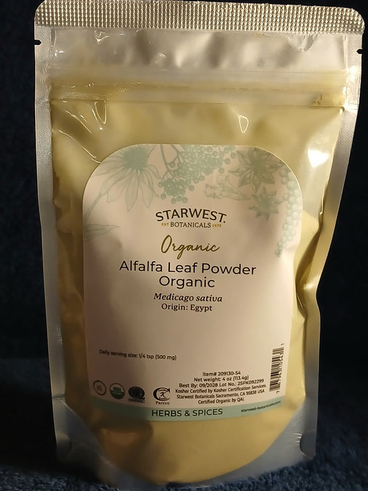 Alfalfa Leaf Powder Organic